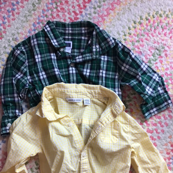 🧸Janie and Jack Bundle Long Sleeve Bodysuit - Picture 1 of 8